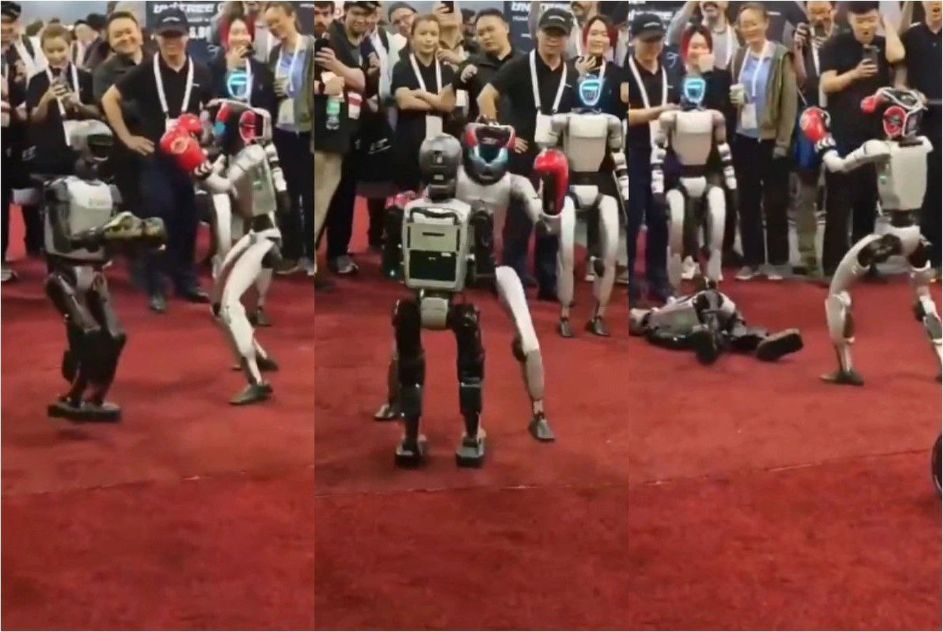 Xitoyda odamsimon robotlar jangi o'tkazildi