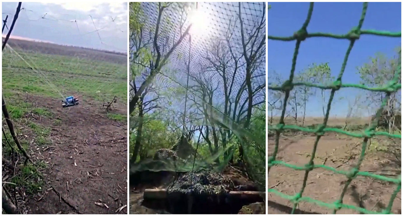 Украинага дронларга қарши эски тўрлар юборилди