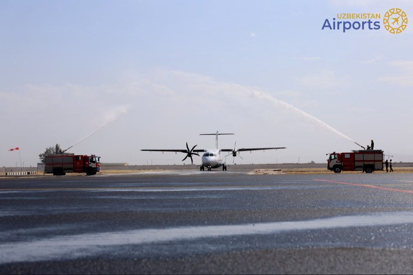 Сариосиё аэропорти фаолияти қайта тикланди