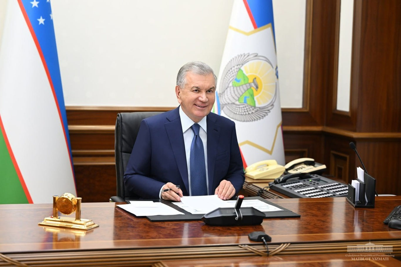 Шавкат Мирзиёев янги тайинланган Корея Республикаси Президентини табриклади