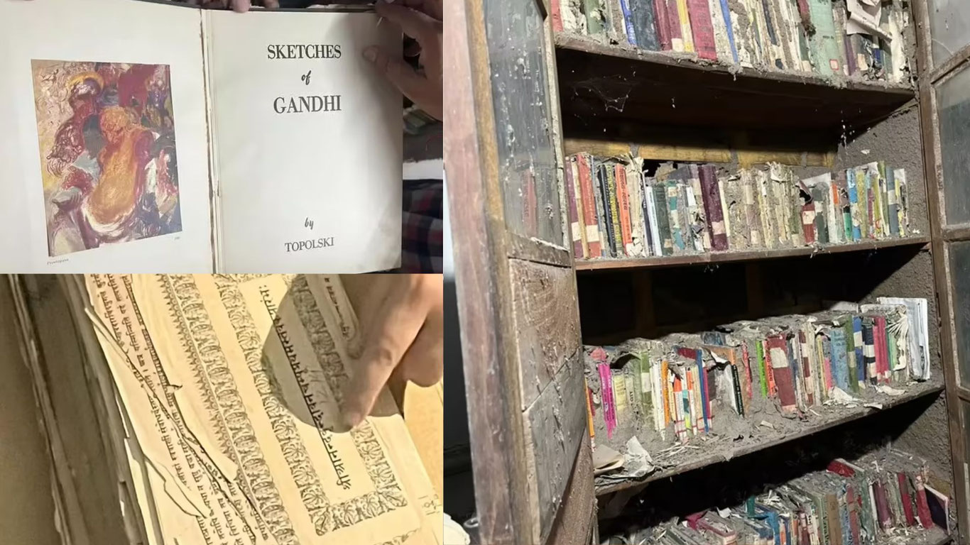 Ҳиндистонда 50 мингта нодир китоб сақланган қадимий ер ости кутубхонаси топилди