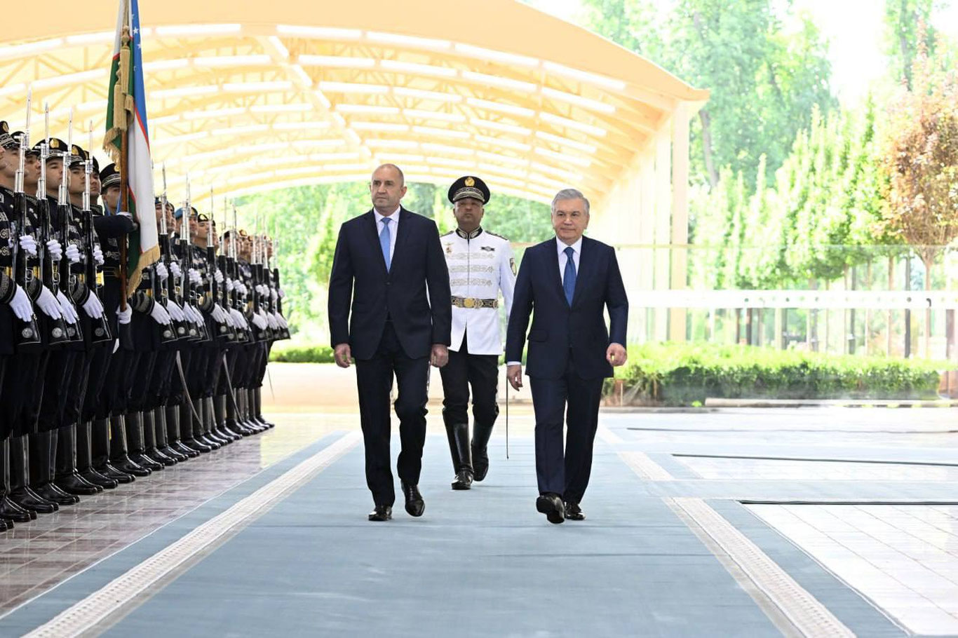 Bolgariya Prezidenti Toshkentga keldi