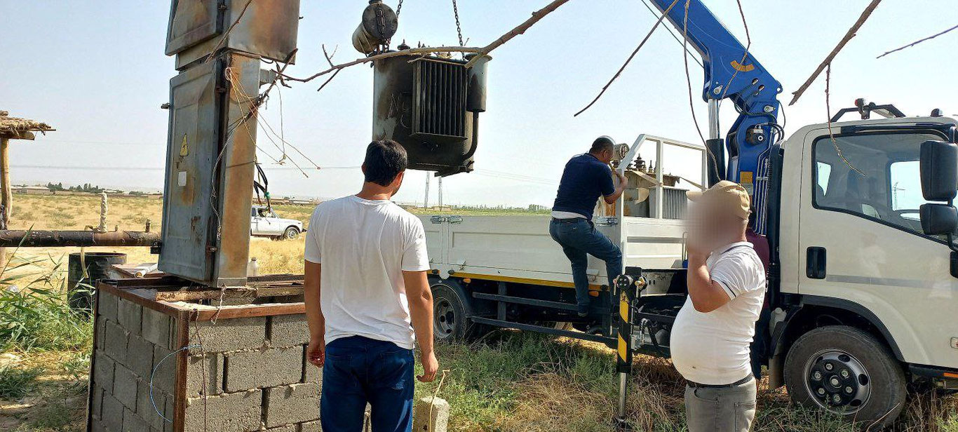 Электрдан қарзи бор тадбиркорлар трансформаторларидан айрилди