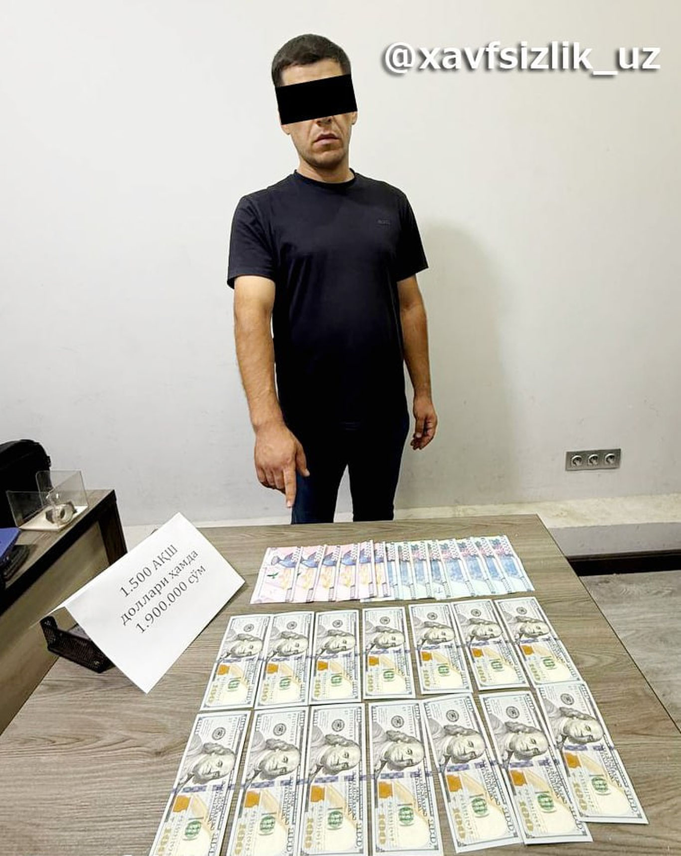 Тошкентда “права” олиб бермоқчи бўлган инспектор қўлга олинди
