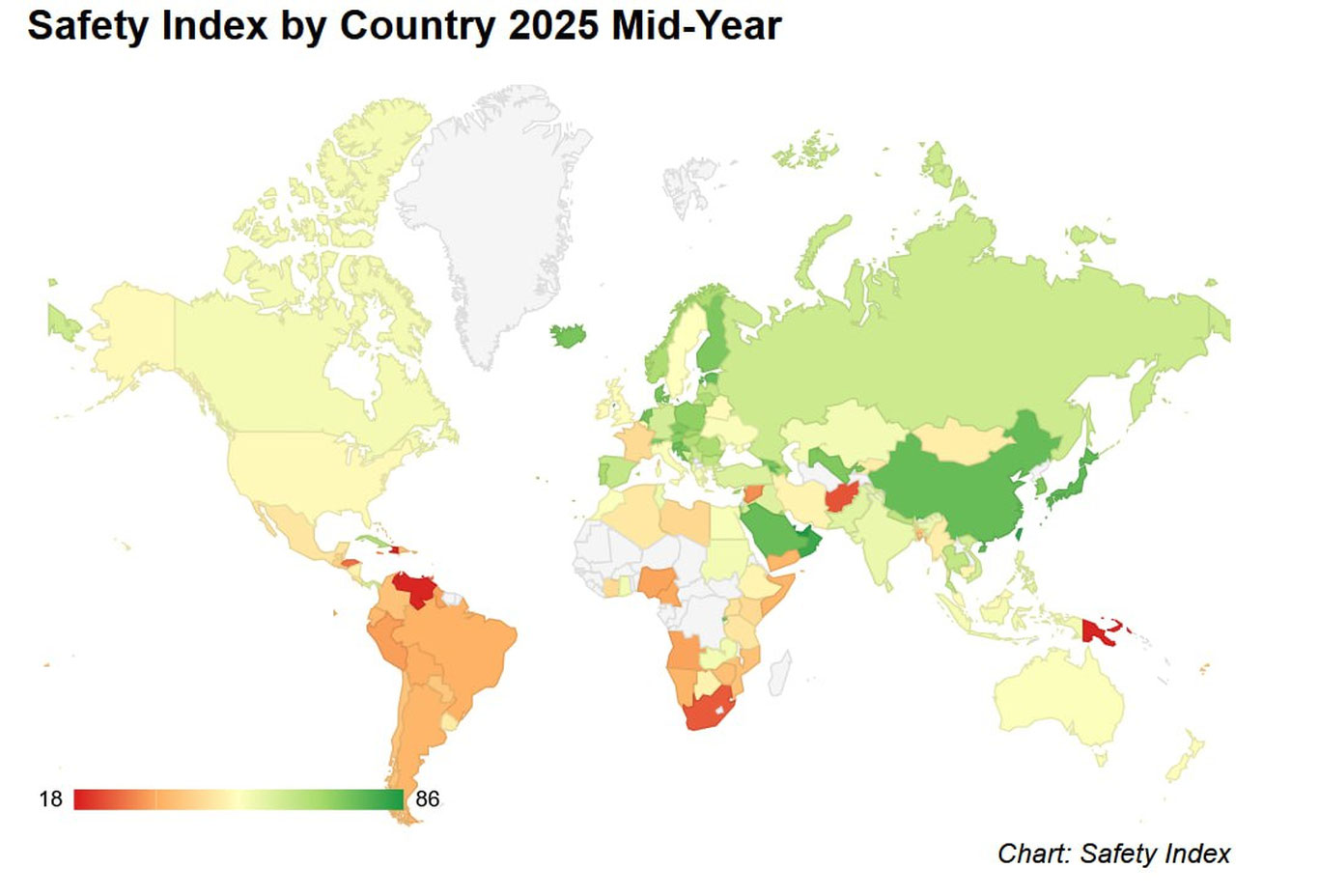 Ўзбекистон Марказий Осиёда энг хавфсиз давлат деб топилди