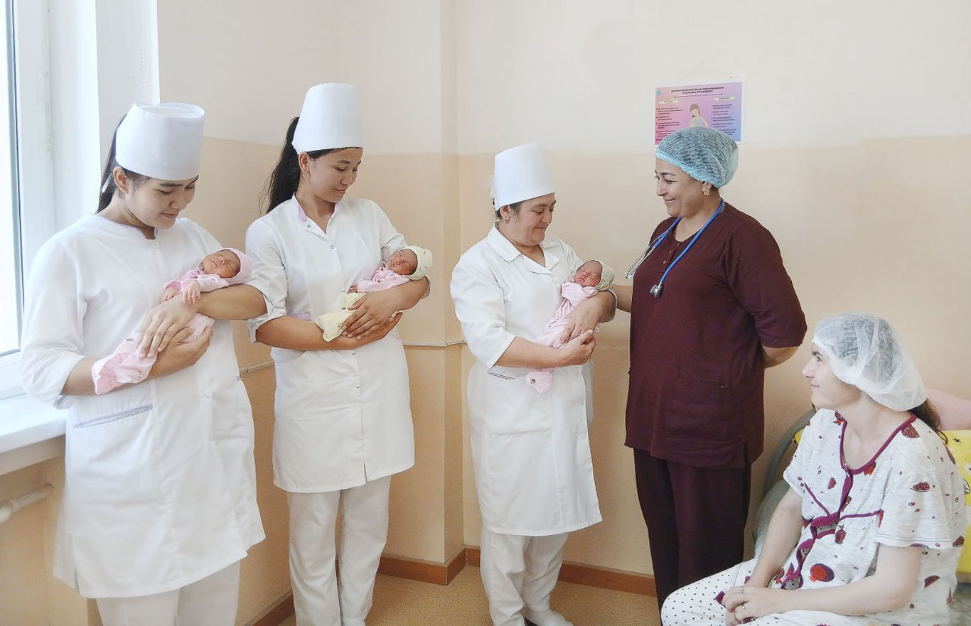 Сурхондарёда уч нафар эгизак дунёга келди