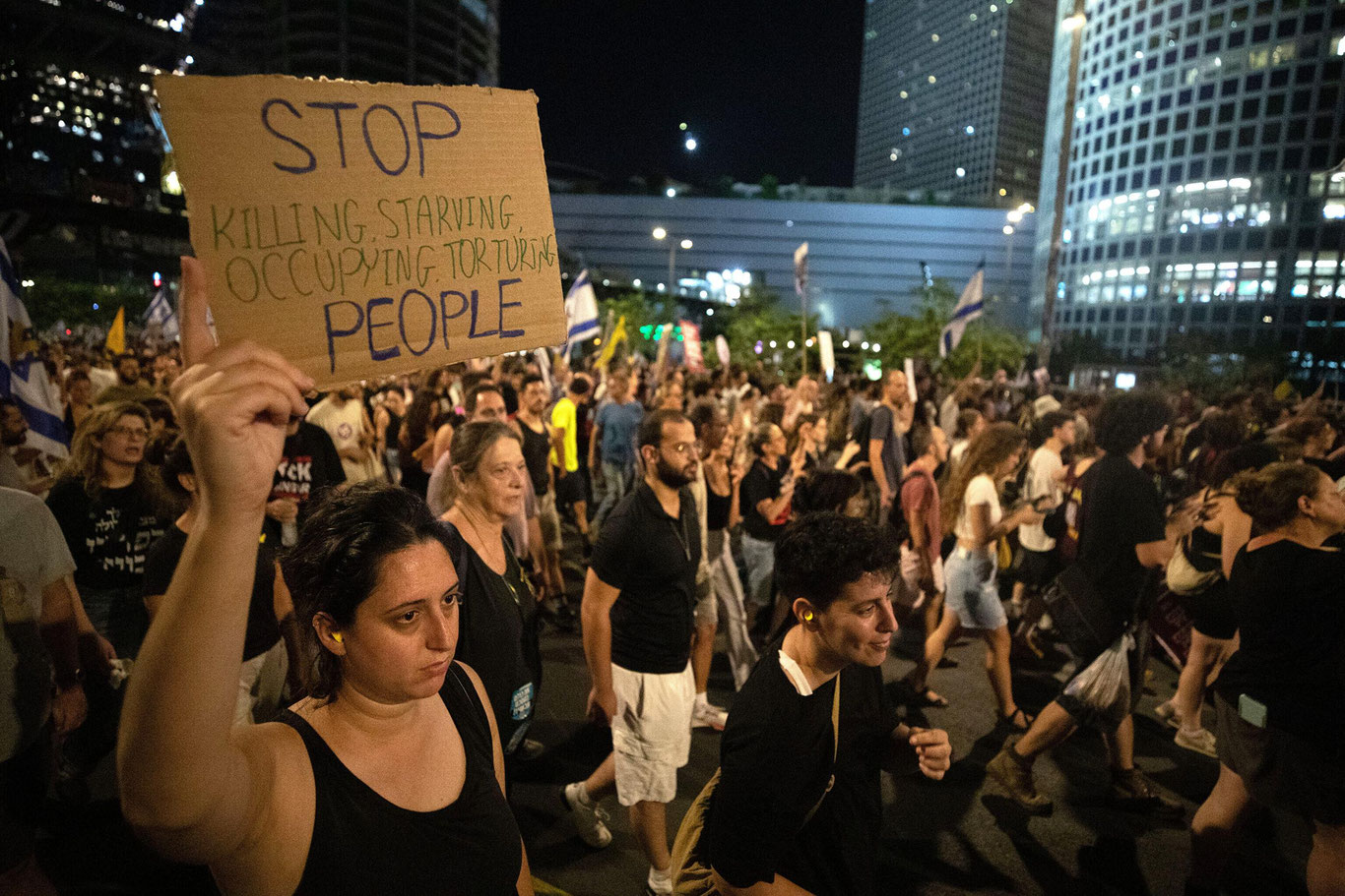 Тел-Авивда юз минглаб исроиллик норозилик намойиши ўтказди