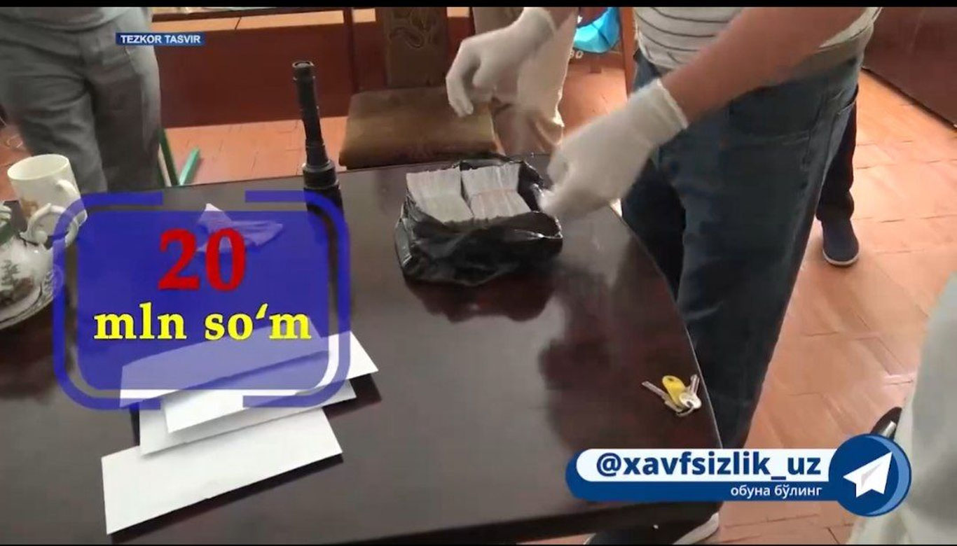 Bo‘ston hokimining 2 o‘rinbosari, Qashqadaryoda “Vatanparvar” raisi o‘rinbosari qo‘lga olindi