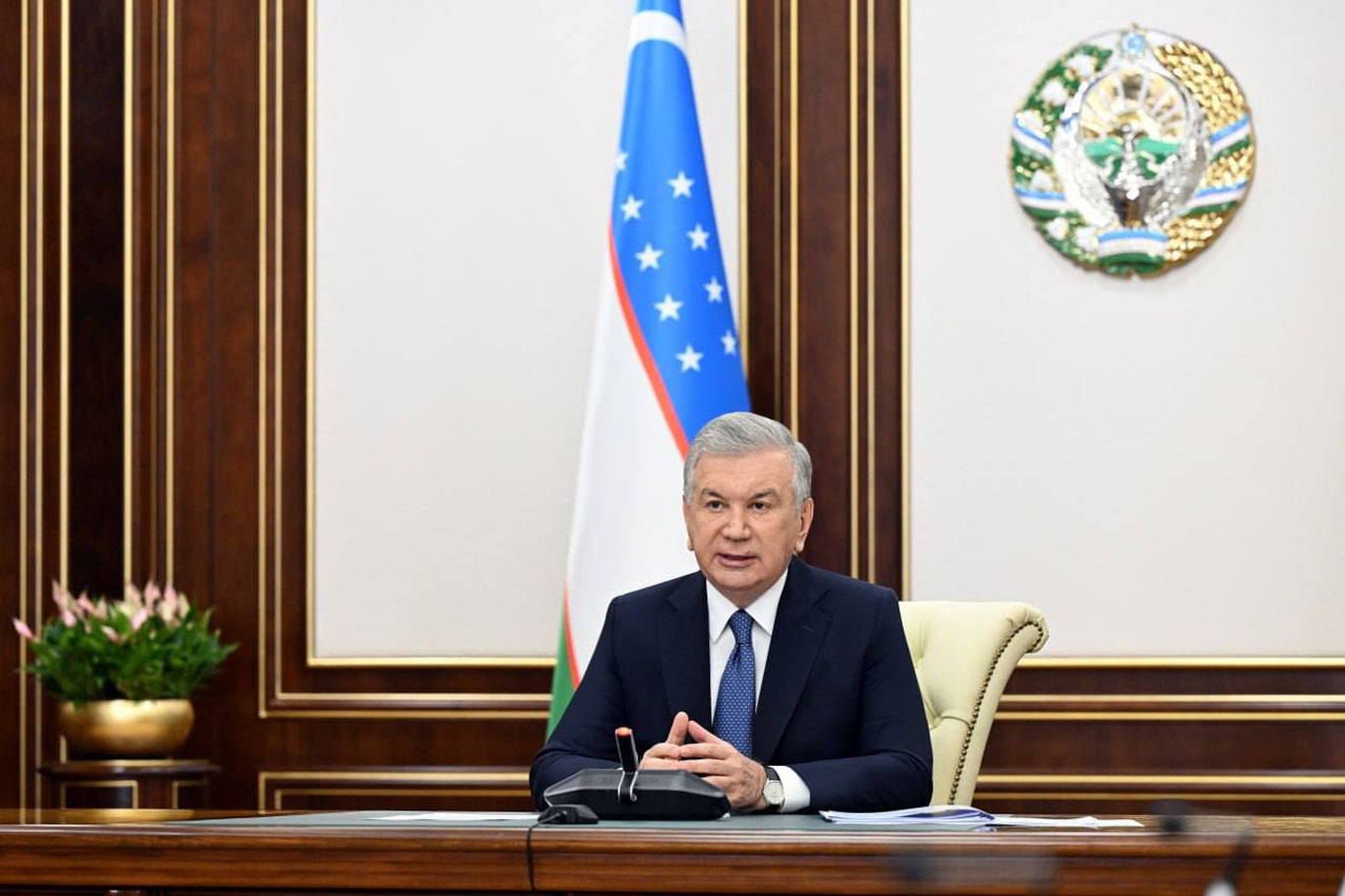 Shavkat Mirziyoyev Toshkent viloyatining iqtisodiy salohiyati bo‘yicha taqdimot bilan tanishdi