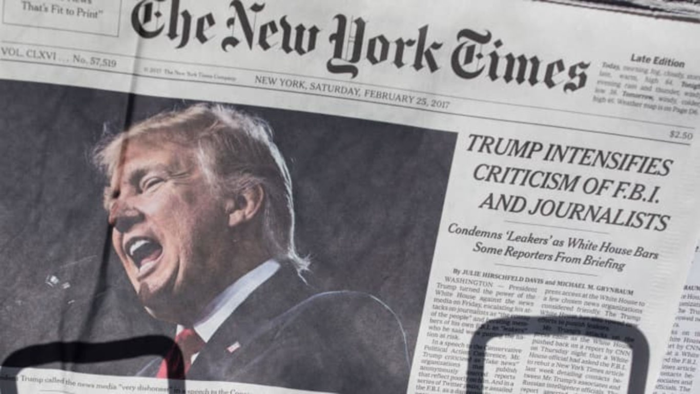 Трамп The New York Times газетасини судга берди