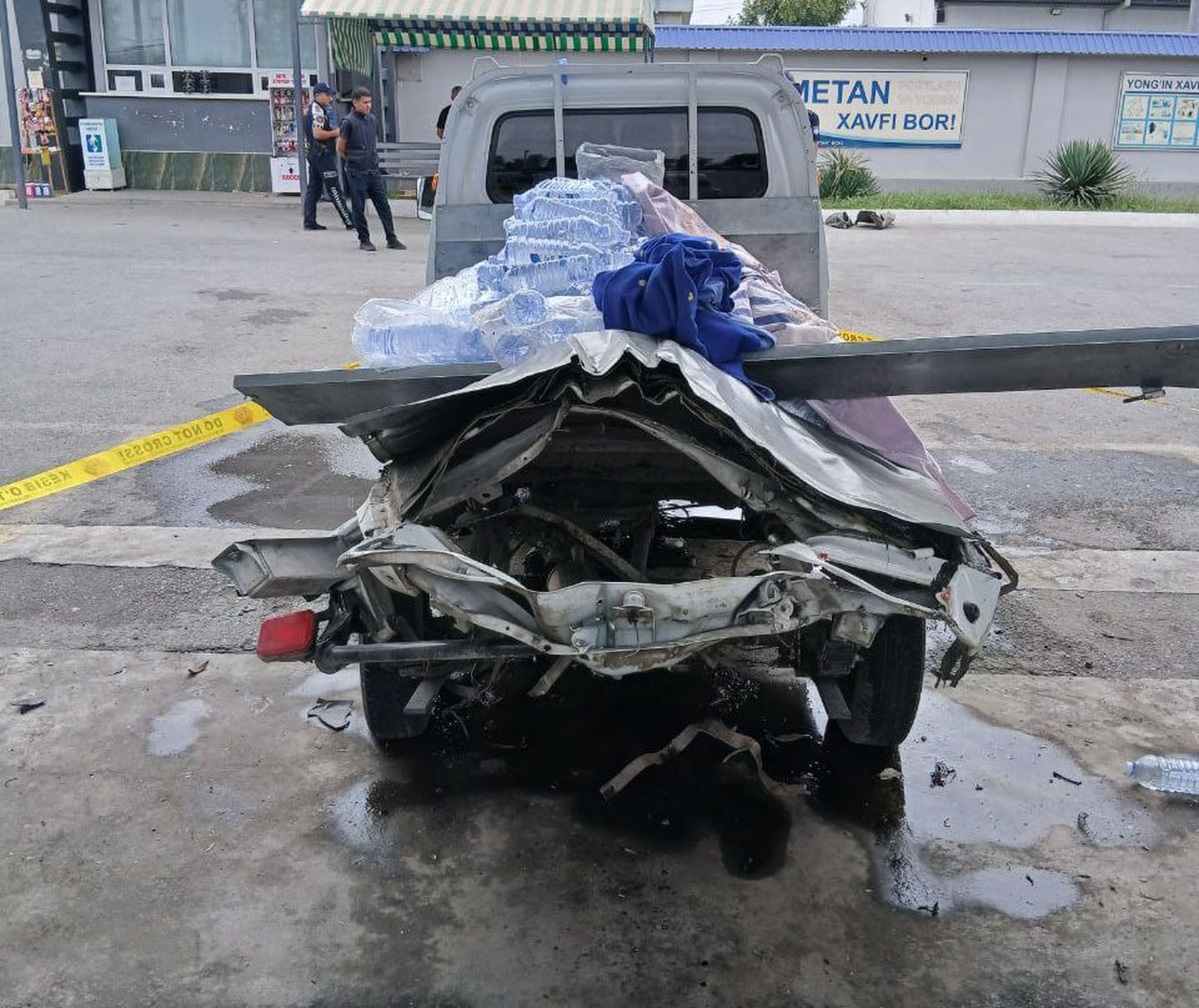 Farg‘onada “Labo”ning gaz balloni portlab ketdi