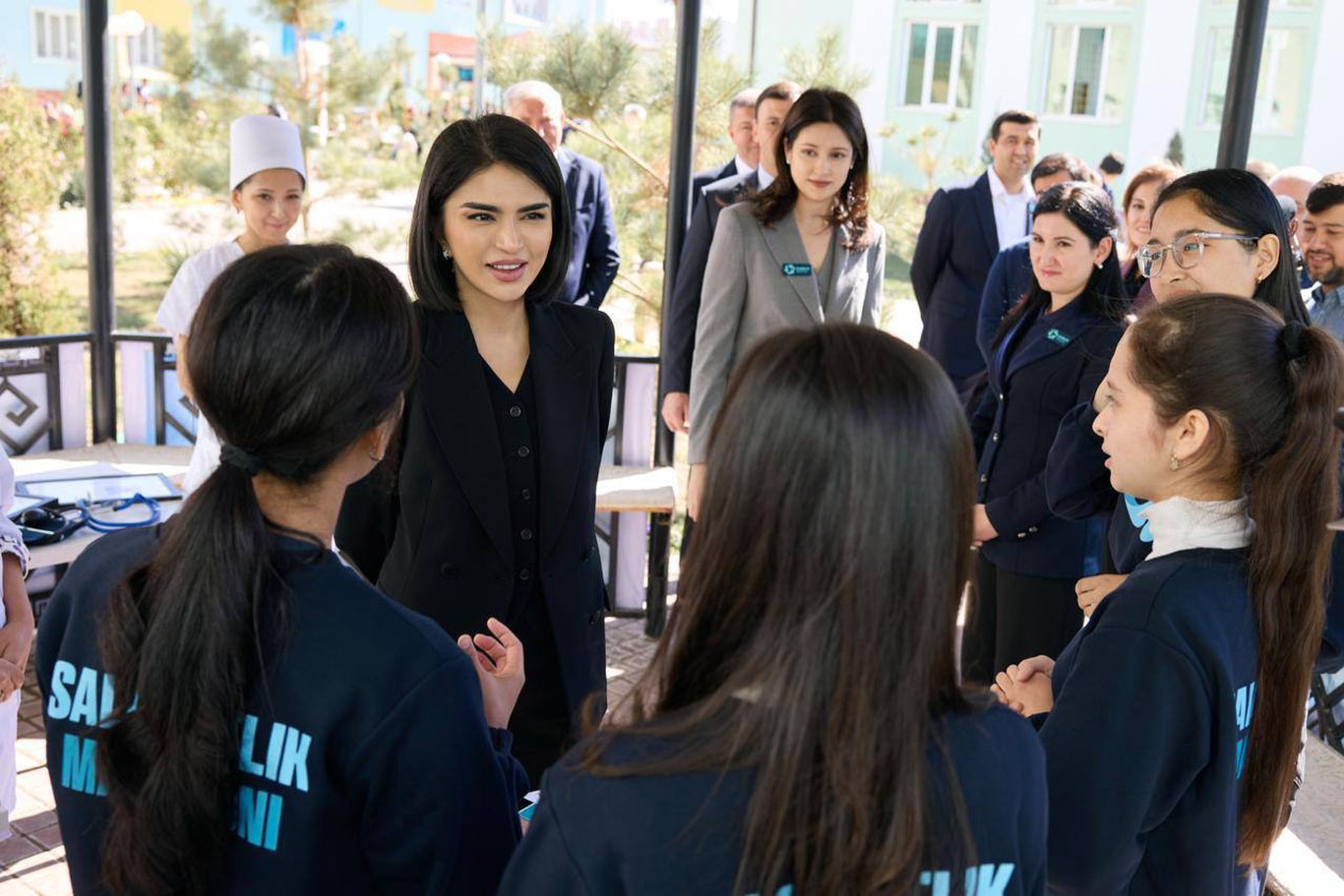 Саида Мирзиёева Нукусдаги “Саломатлик марафони” билан танишди