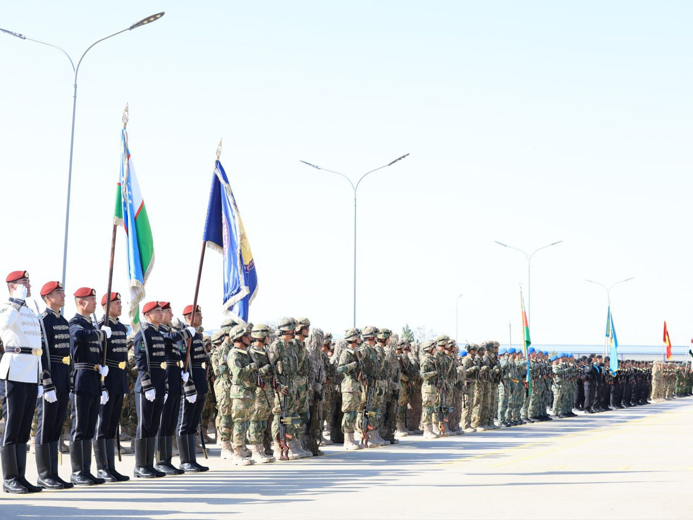 “Birlik – 2025”: O‘zbekistonda beshta davlat ishtirokida yirik harbiy mashg‘ulot boshlandi