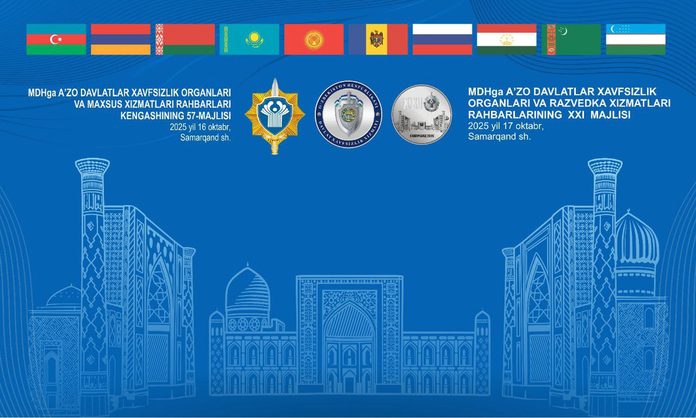 Samarqandda MDH davlatlari uchun xavfsizlik sohasidagi muhim tadbir bo‘lib o‘tadi