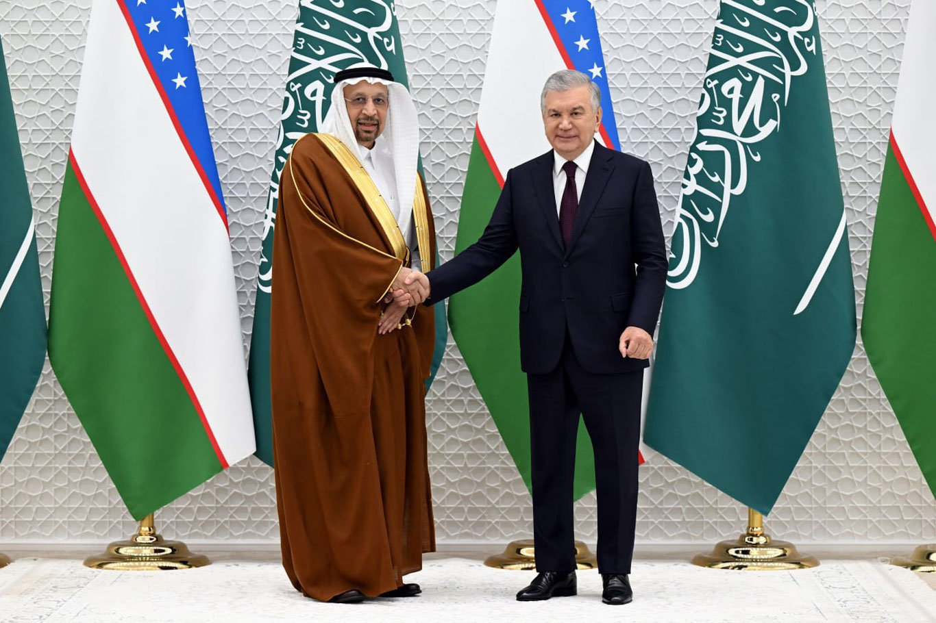 Shavkat Mirziyoyev Saudiya Arabistoni investitsiyalar vaziri bilan uchrashdi