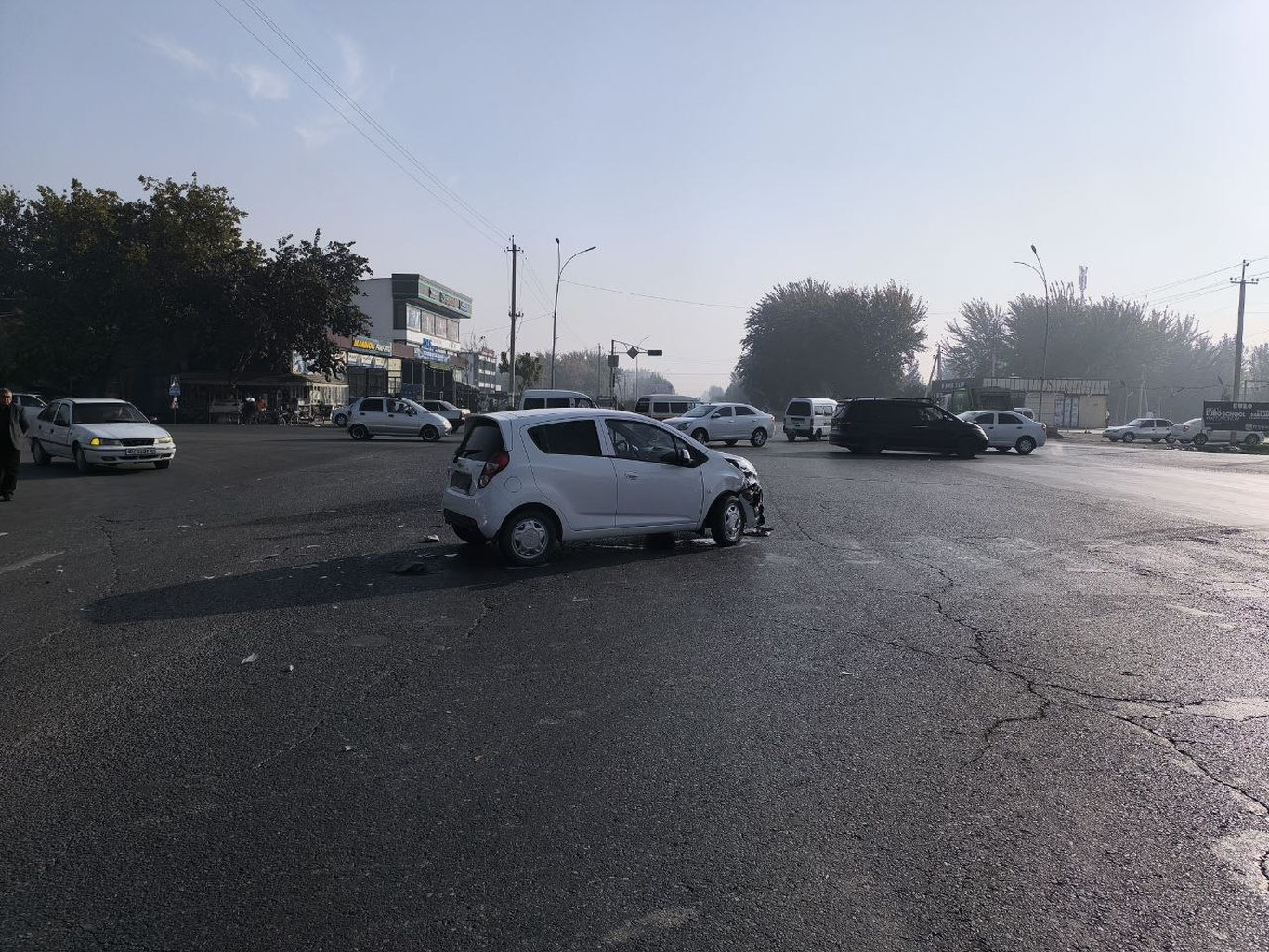 Farg'onada “Lacetti” haydovchisi velosipedchini urib yubordi