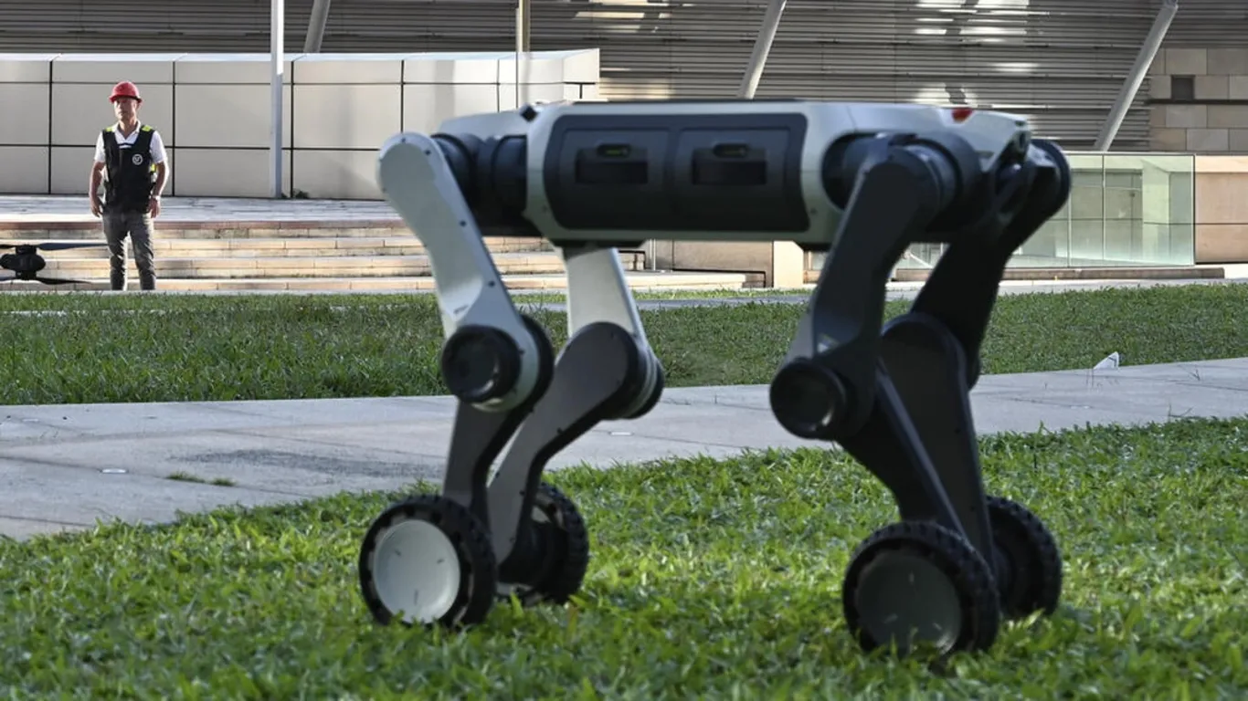 Xitoy politsiyasi xizmatiga robot-itlar kirib kelmoqda
