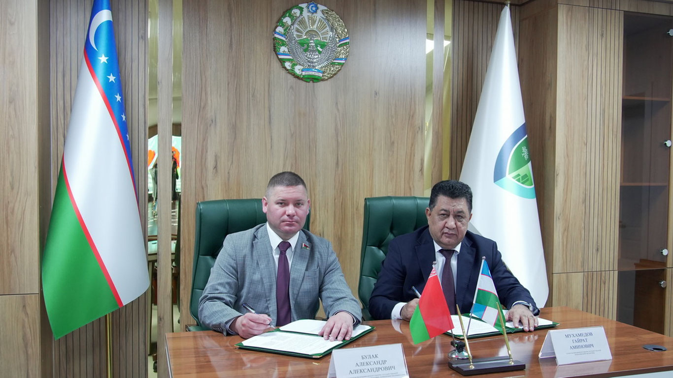 Ўзбекистон ва Беларус экологик экспертиза соҳасида ҳамкорлик меморандумини имзолади