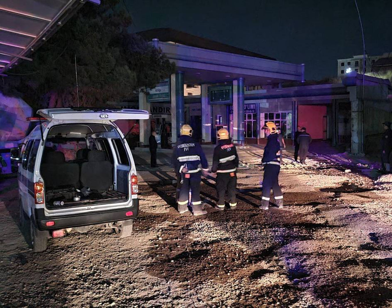 Наманганда “заправка”да портлаш оқибатида бир киши вафот этди