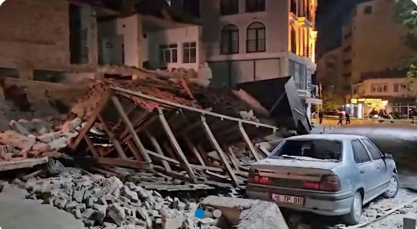 Туркияда 6,1 магнитудали зилзила: 22 киши жароҳатланди