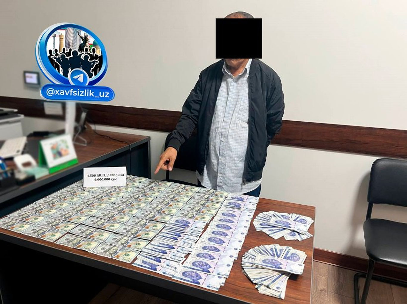 Сирдарёда адвокат 5500 доллар пора билан қўлга тушди