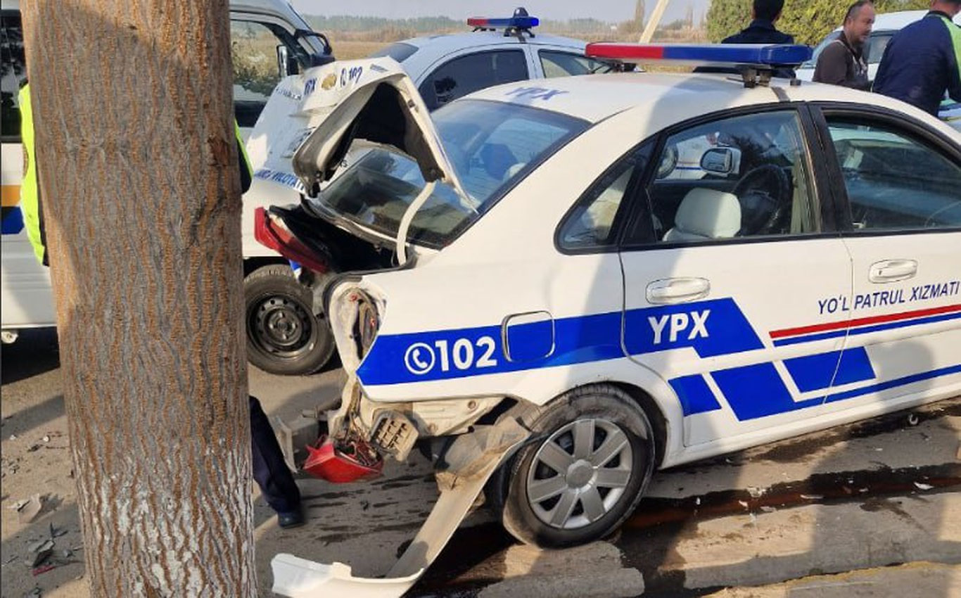 Андижонда ЙПХ патруль машинаси иштирокида ЙТҲ содир бўлди