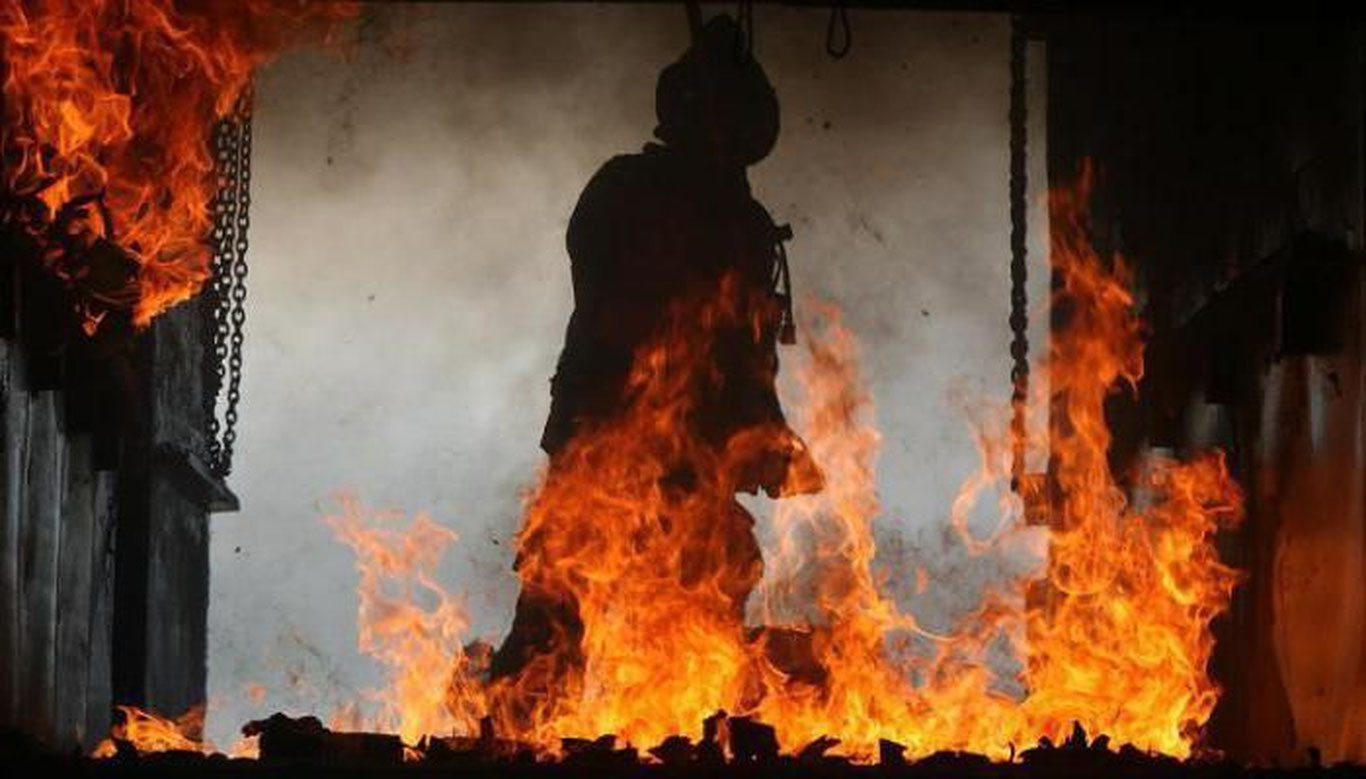 Қаршида кафе ҳудудида ёнғин содир бўлди