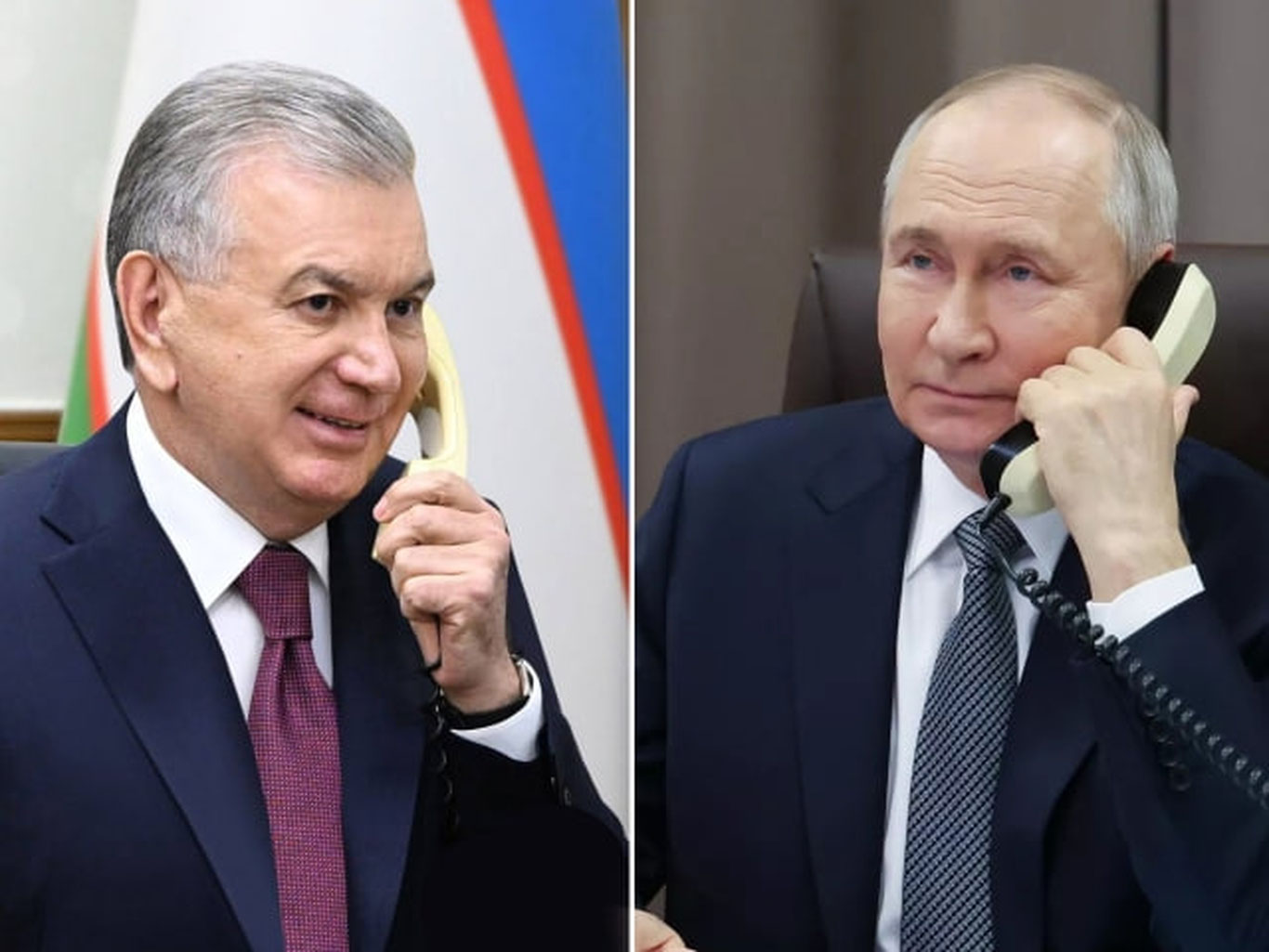 Шавкат Мирзиёв ва Владимир Путин нима ҳақда гаплашди?