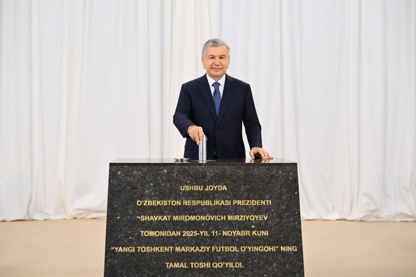 Янги Тошкентда 55 минг ўринли футбол стадиони қурилади