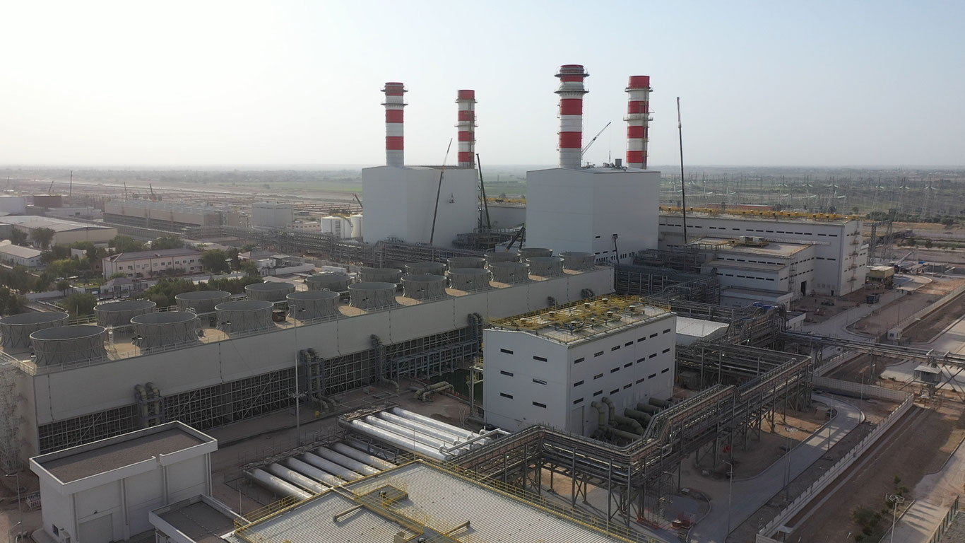 Толимаржон ИЭСда 1065 МВ қувватга эга янги буғ-газ қурилмаси якуний босқичга етди