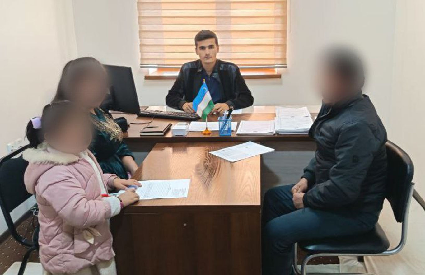 Jizzaxda MIB orqali bola onasiga qaytarildi