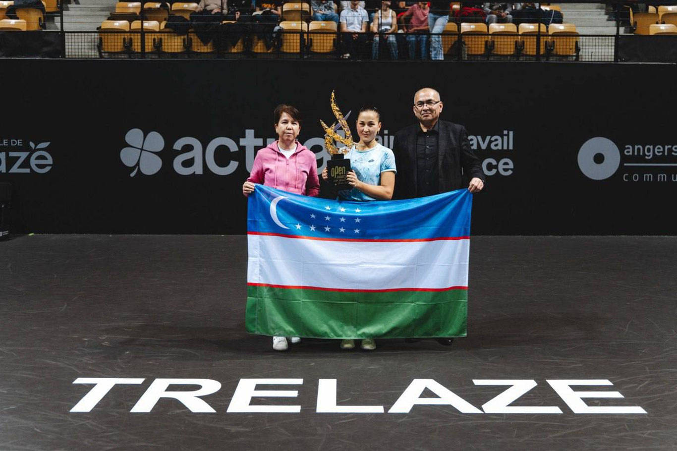 O‘zbekistonlik tennischi Fransiyada o‘tkazilgan WTA 125 turnirida g‘olib bo‘ldi