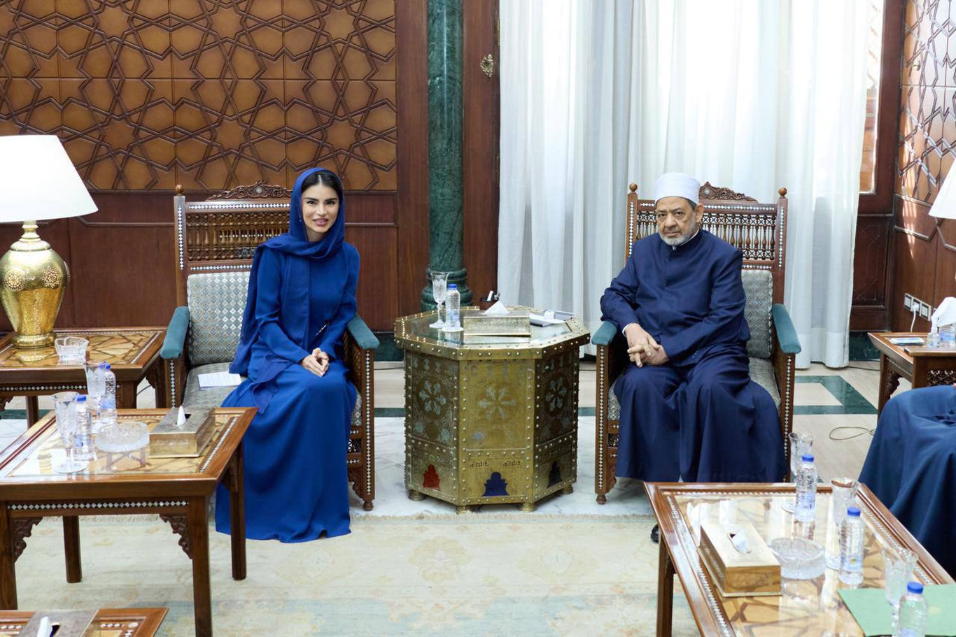 Saida Mirziyoyeva Qohirada "Al-Azhar" majmuasi rahbari bilan uchrashdi