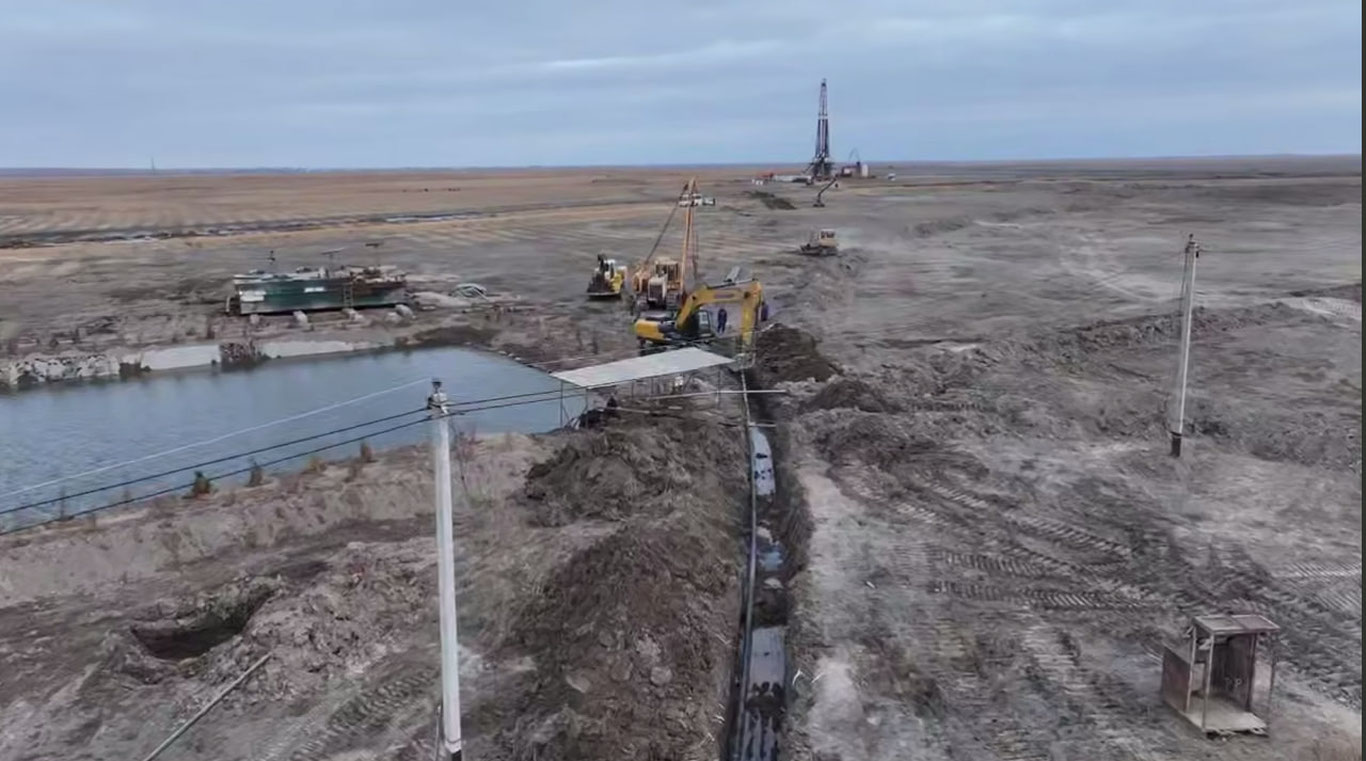 Мўйноқда янги газ қудуғи топилди — “Ўзбекнефтгаз”