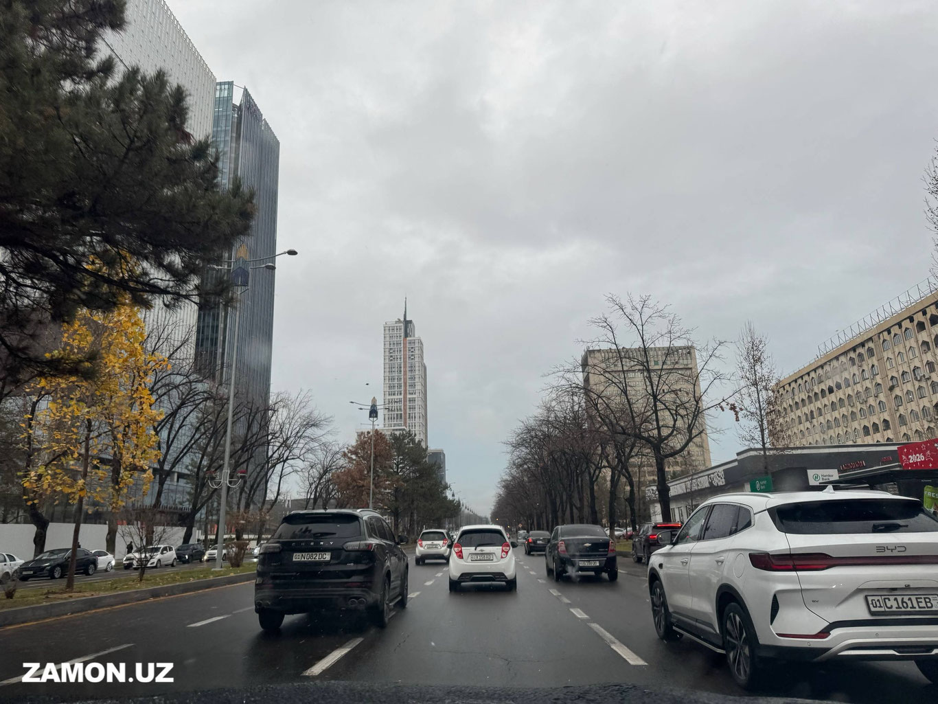 Bugun O‘zbekistonning ayrim hududlarda yomg‘ir va qor yog‘ishi kutilmoqda