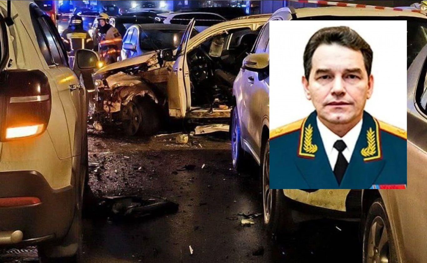 Москвада автомобиль портлаши оқибатида Путинга яқин генерал ҳалок бўлди