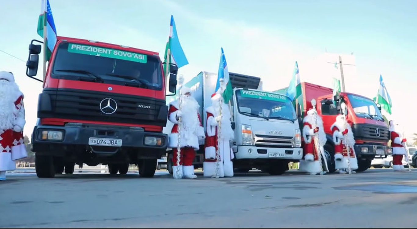 Президент совғалари вилоятларга етказилмоқда