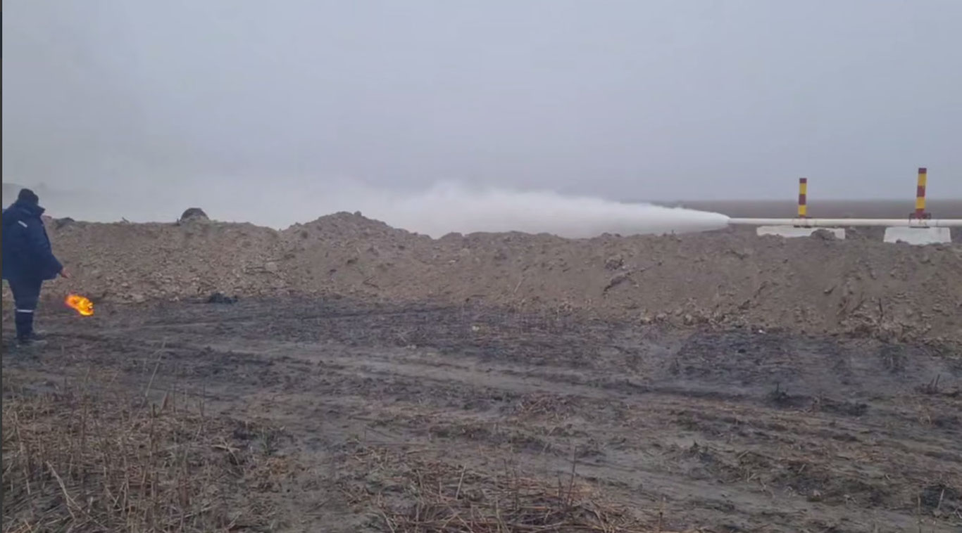 Mo‘ynoq konidagi yangi quduqdan sanoat tabiiy gaz oqimi olindi