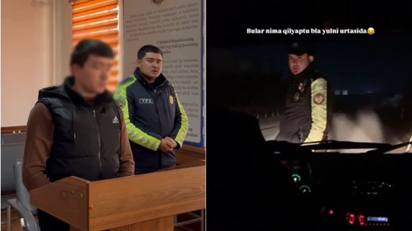 Surxondaryoda YPX xodimlarini obro‘sizlantirgan fuqaro 7 sutkaga qamaldi