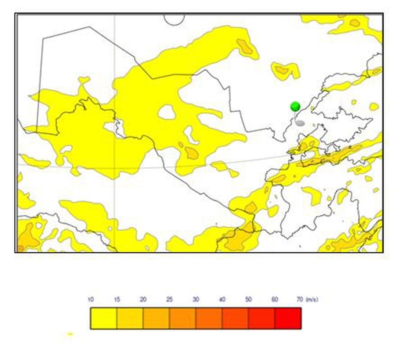 O‘zgidromet kuchli shamollar haqida ogohlantirdi