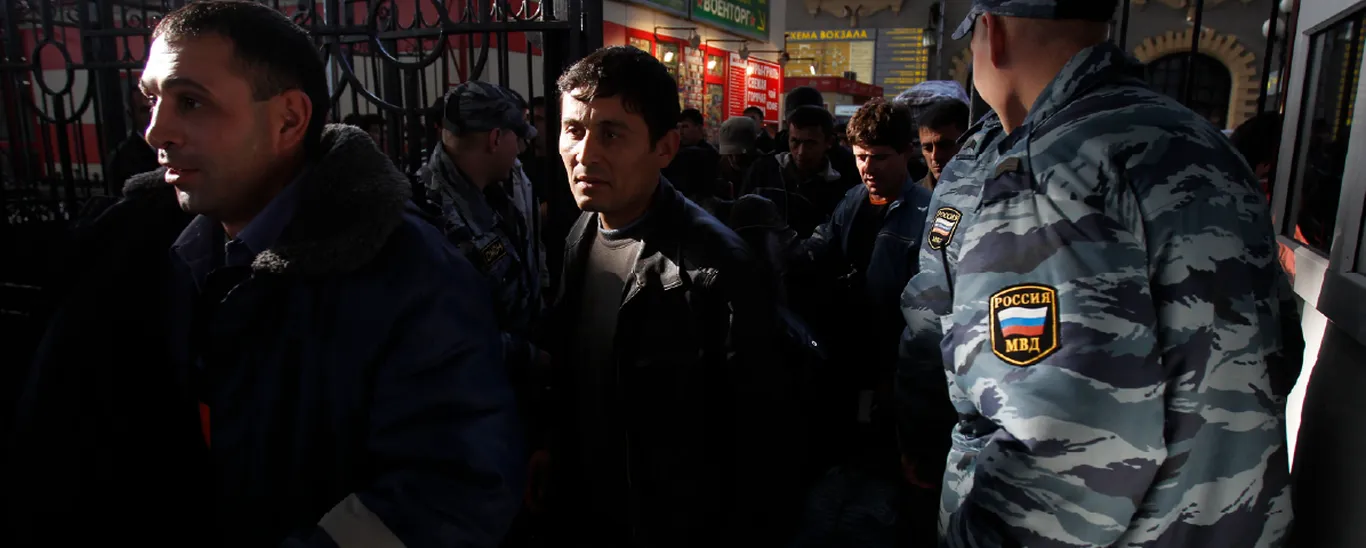 Rossiyada 400 ga yaqin migrant qo‘lga olindi