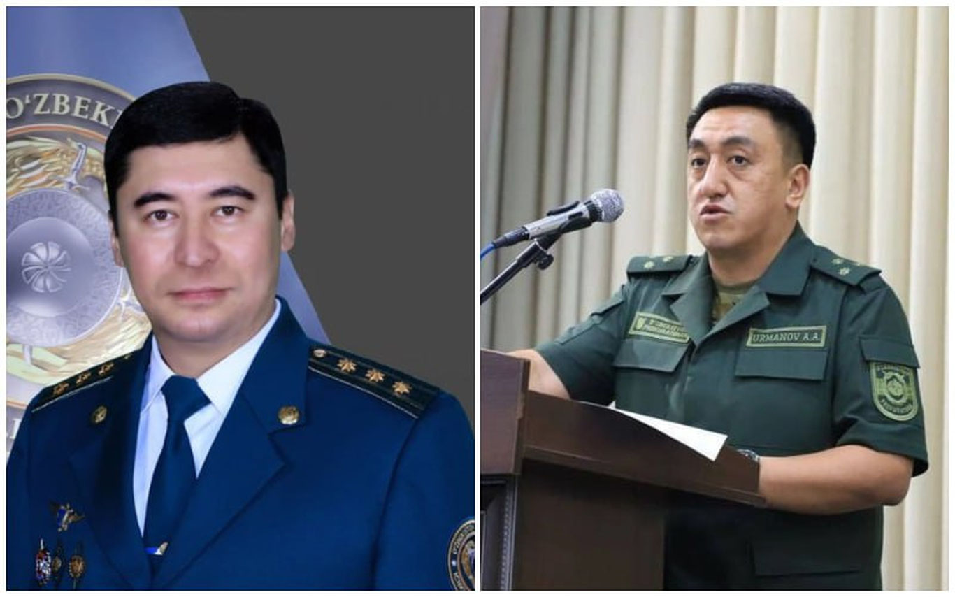 Тошкент шаҳар ИИББ бошлиғи ва шаҳар прокурорига “ҳайфсан” берилди