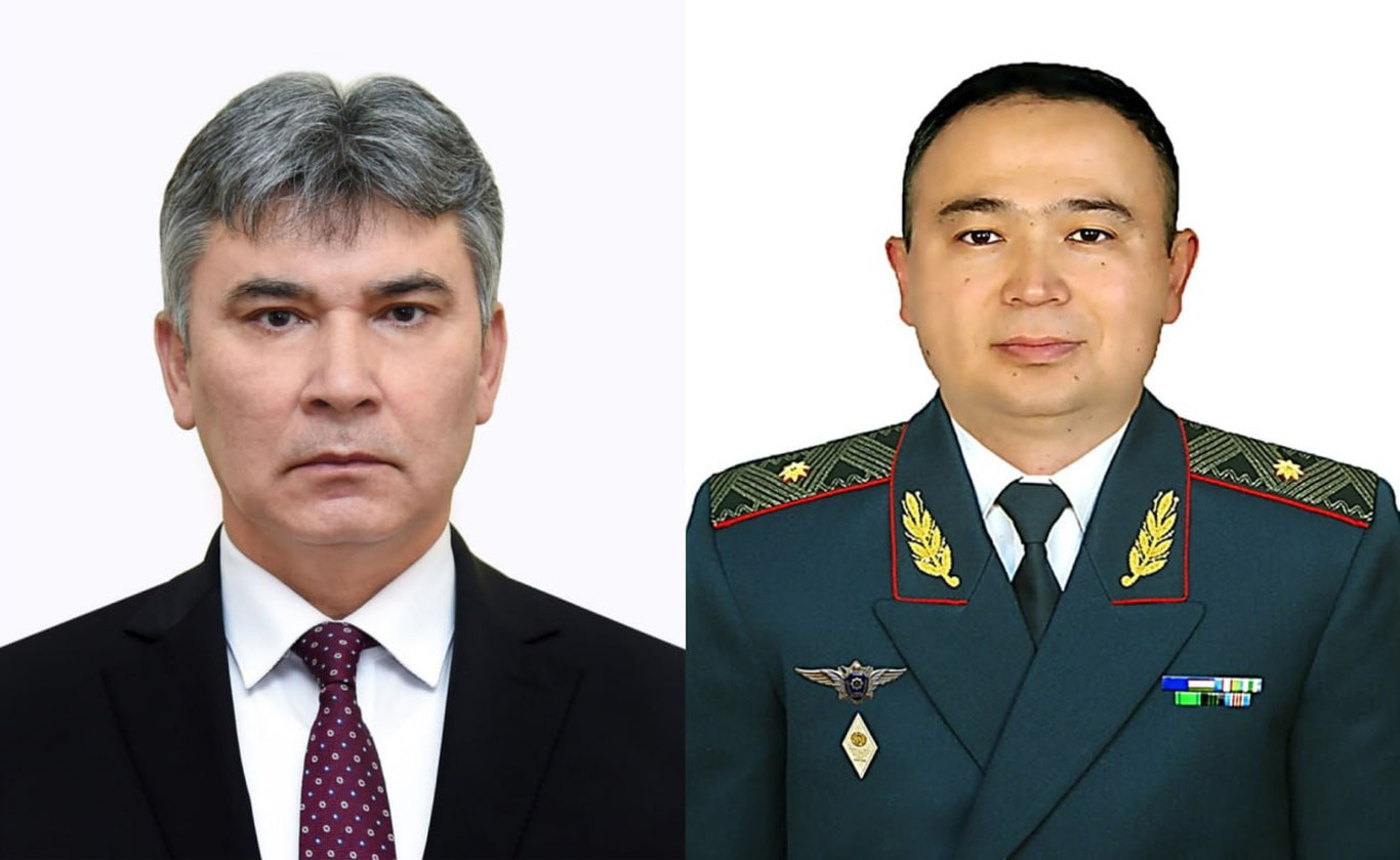 Bahodir Tashmatov Milliy gvardiya qo‘mondoni, Azizbek Ikromov esa favqulodda vaziyatlar vaziri etib tayinlandi