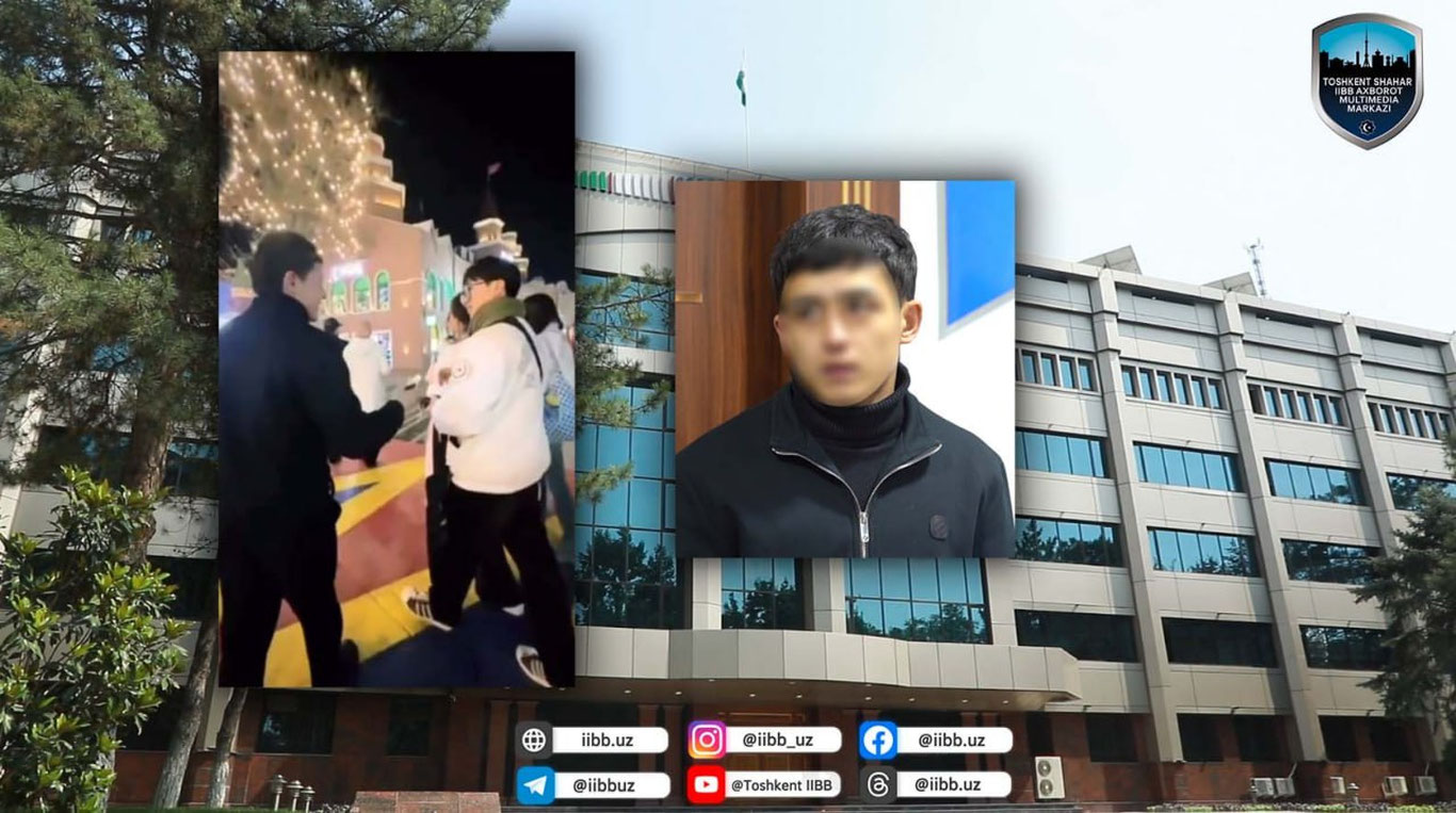 Тошкентда ўзбек йигит хорижлик фуқарога носвой чектирмоқчи бўлди