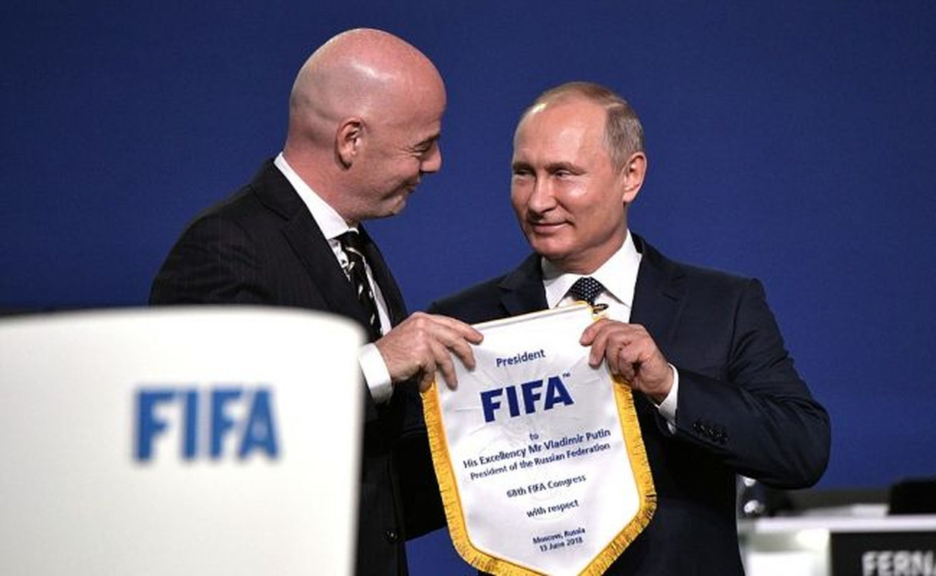 FIFA Rossiya jamoalariga qarshi sanksiyalarni bekor qilishi mumkin