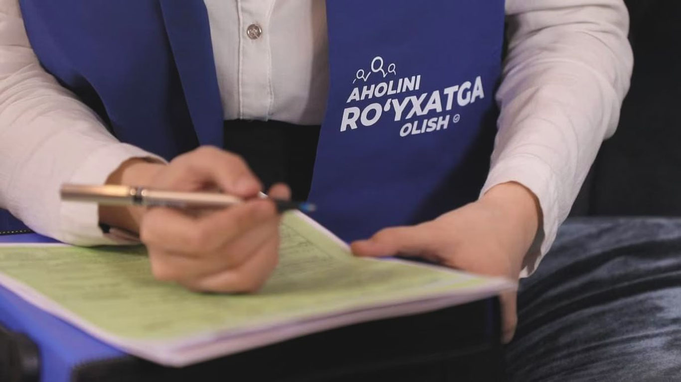 Aholini ro‘yxatga olishning ikkinchi bosqichi 4-fevraldan boshlanadi