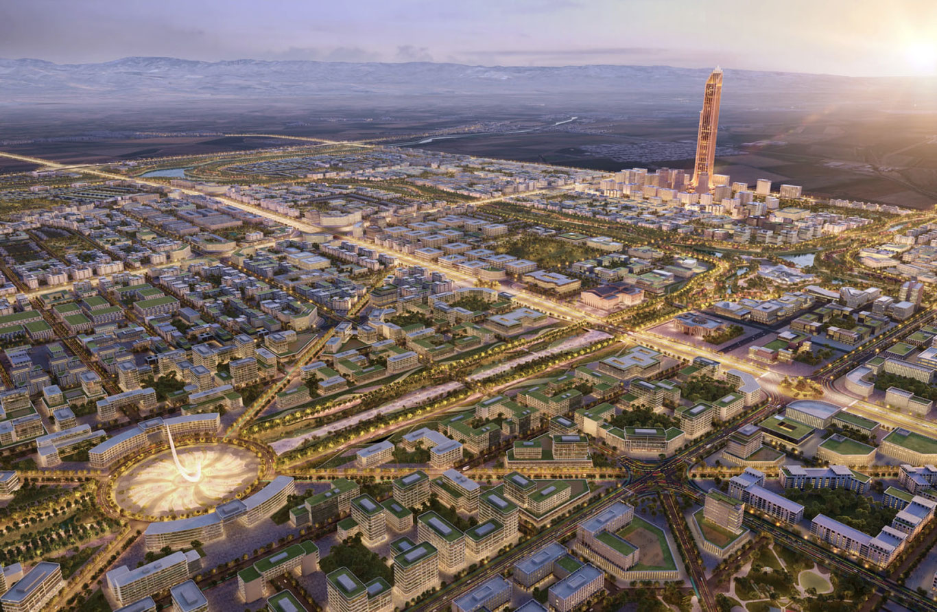 It is said that "Boylar shaharchasi" is being built in New Tashkent.