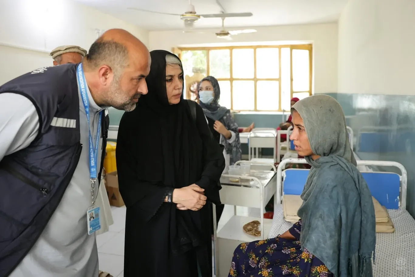 In Afghanistan, male doctors have been declared "mahram" for female patients.