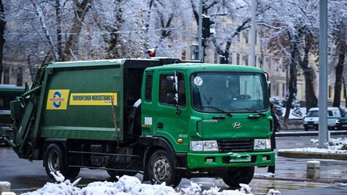 In Uzbekistan, payment for waste services is calculated solely based on the services provided.
