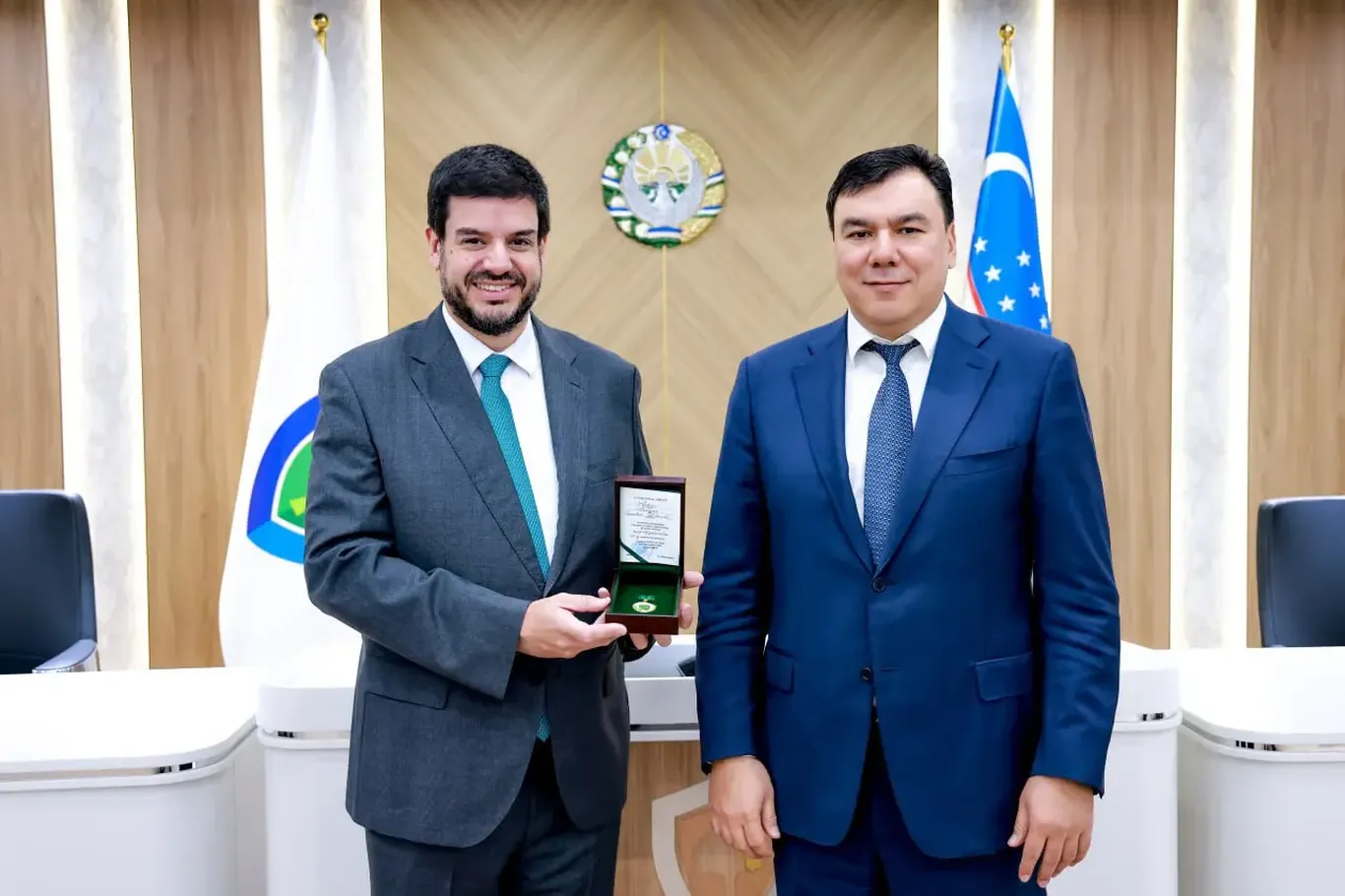 "Euronews" раҳбари Экология ва иқлим ўзгариши миллий қўмитаси фаолияти билан танишди